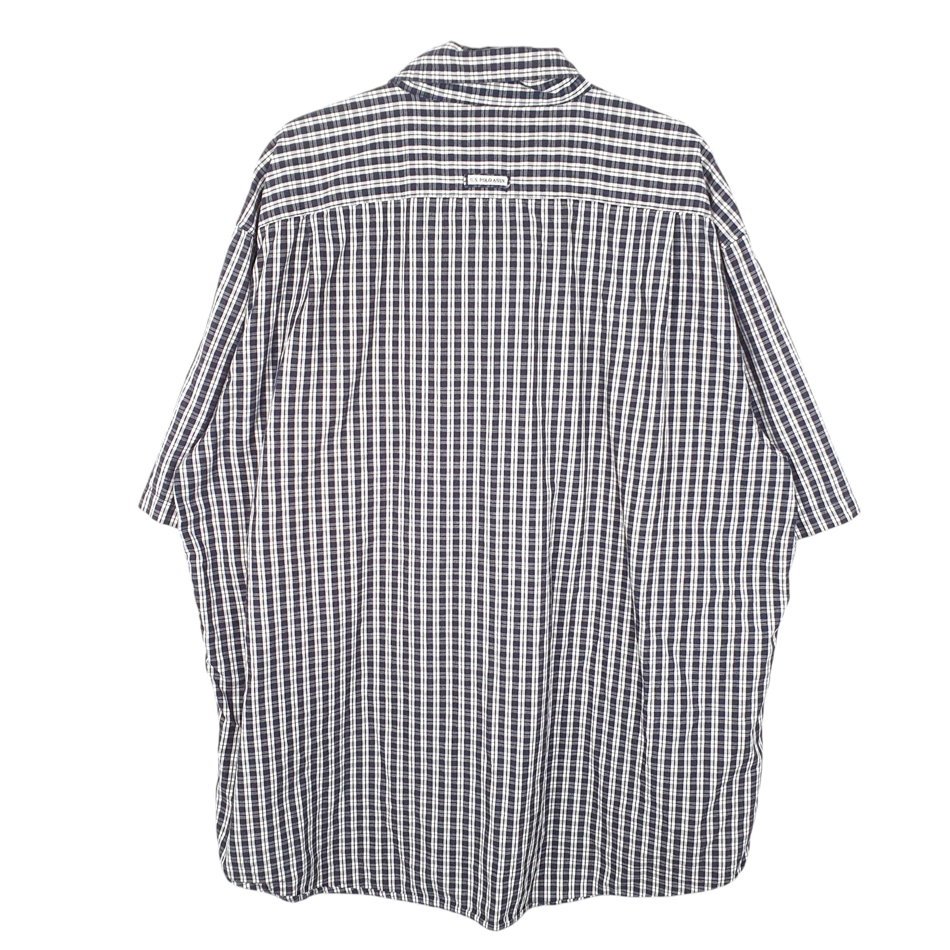 Mens White U.S. Polo Assn.  Short Sleeve Shirt