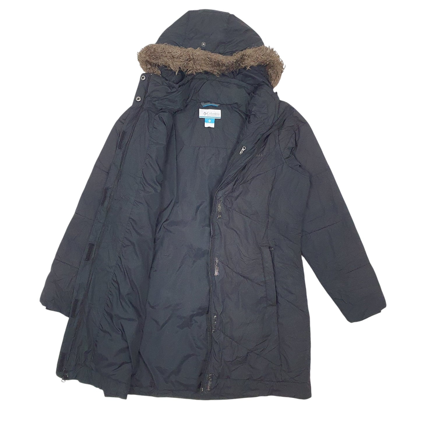 Womens Black Columbia Sportswear Company  Hoodie Coat