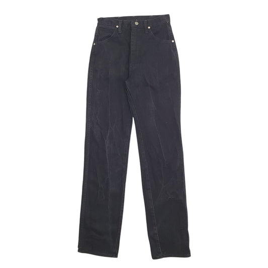 Womens Black Wrangler Made In USA Vintage 90's Casual JeansW26 L32