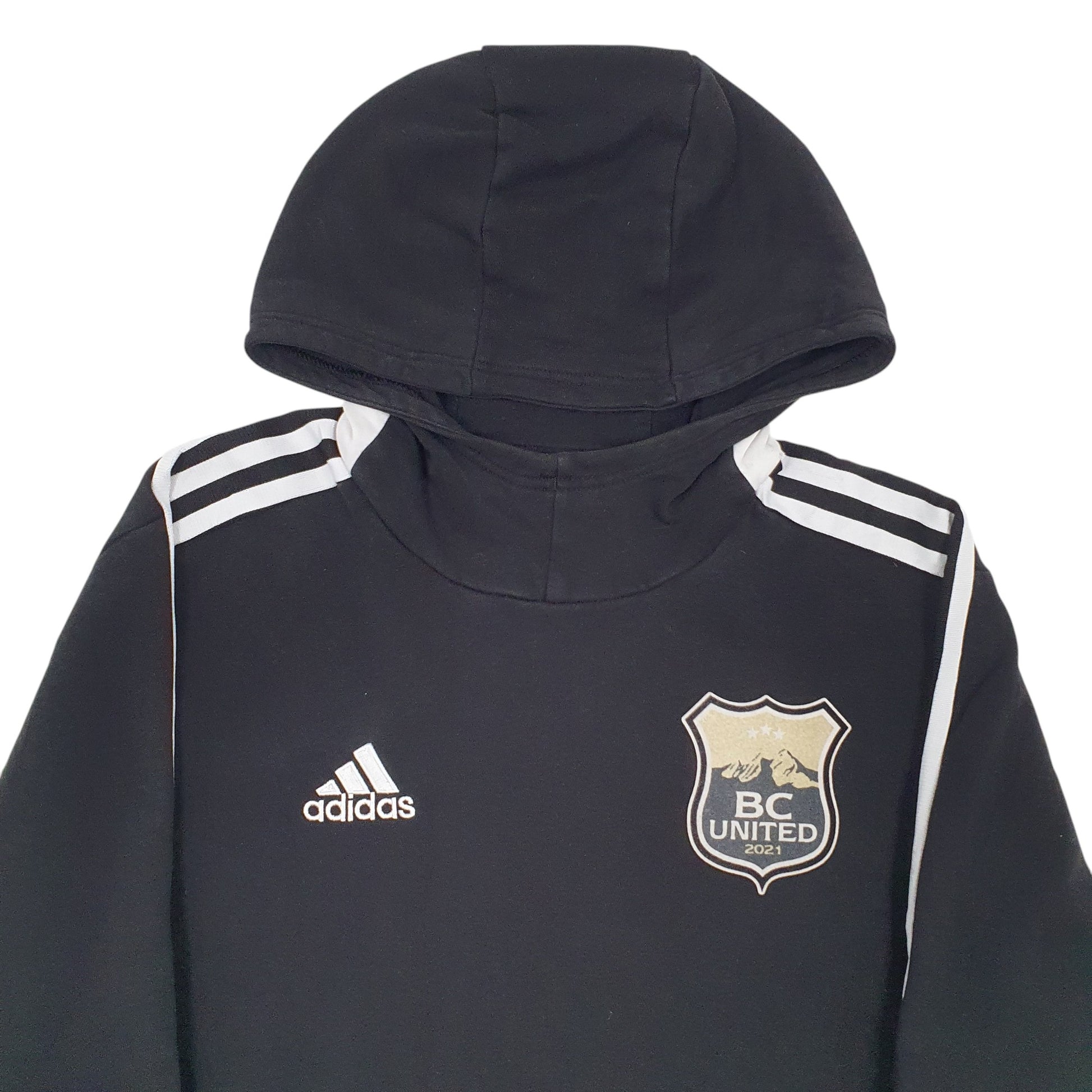 Mens Black Adidas  Hoodie Jumper