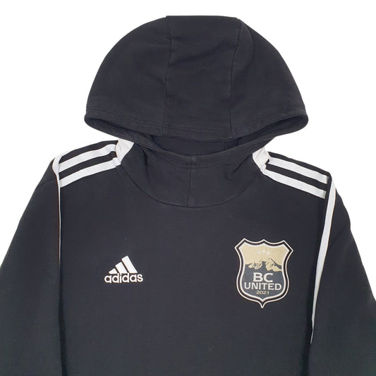 Mens Black Adidas  Hoodie Jumper