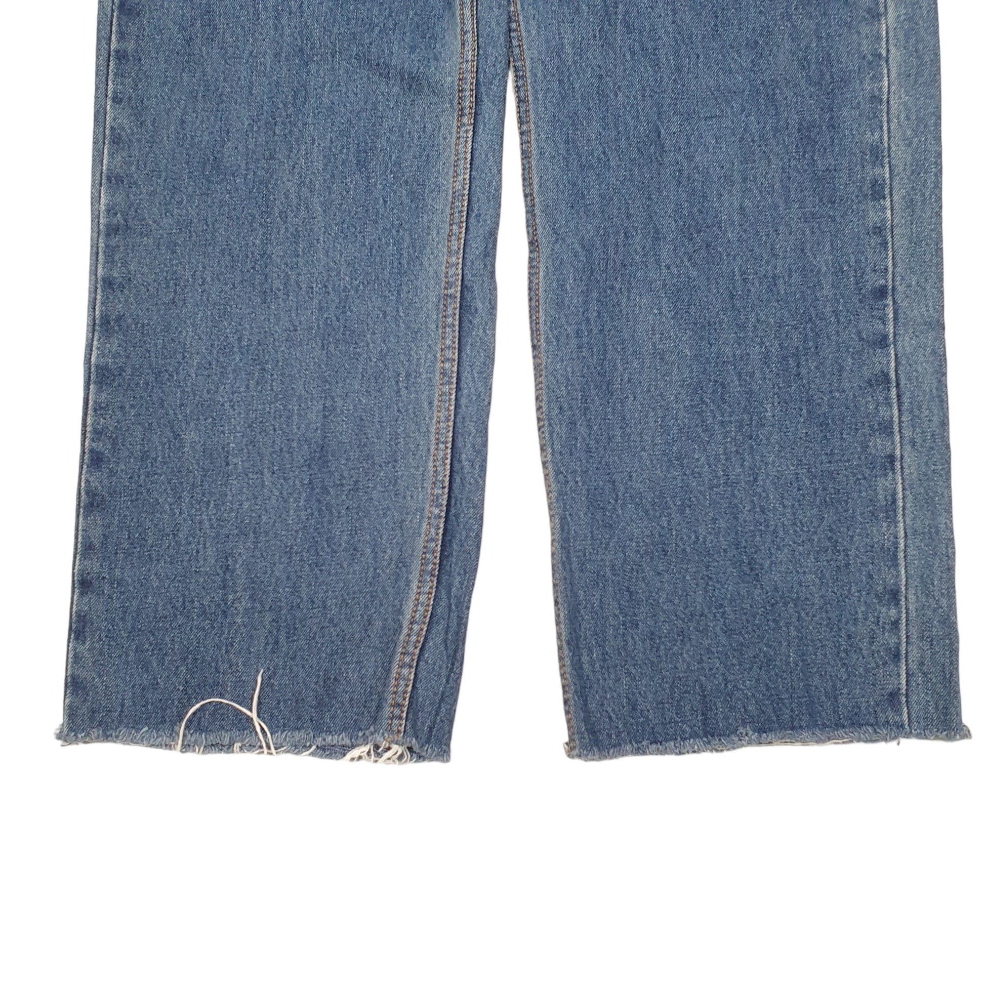 Mens Blue Levis Cut Offs 505 JeansW36 L29