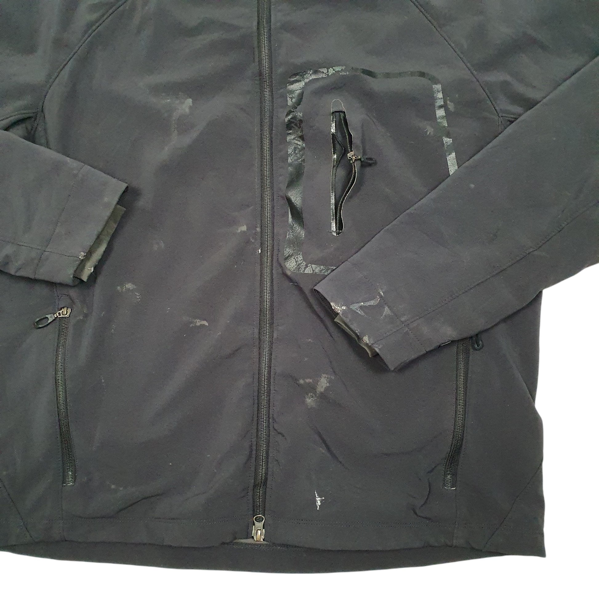 Mens Black Columbia   Coat