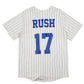 Mens White Augusta Sportswear Baseball Jersey Theta Xi USA Short Sleeve T Shirt