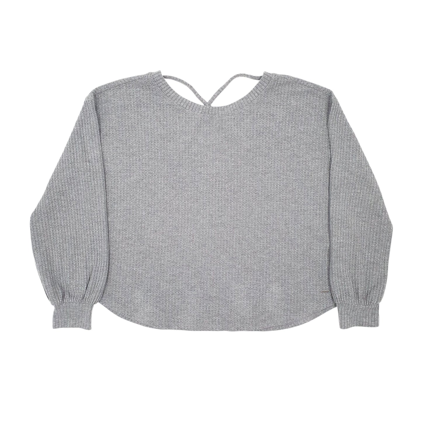 Womens Grey Hollister  Crewneck Jumper