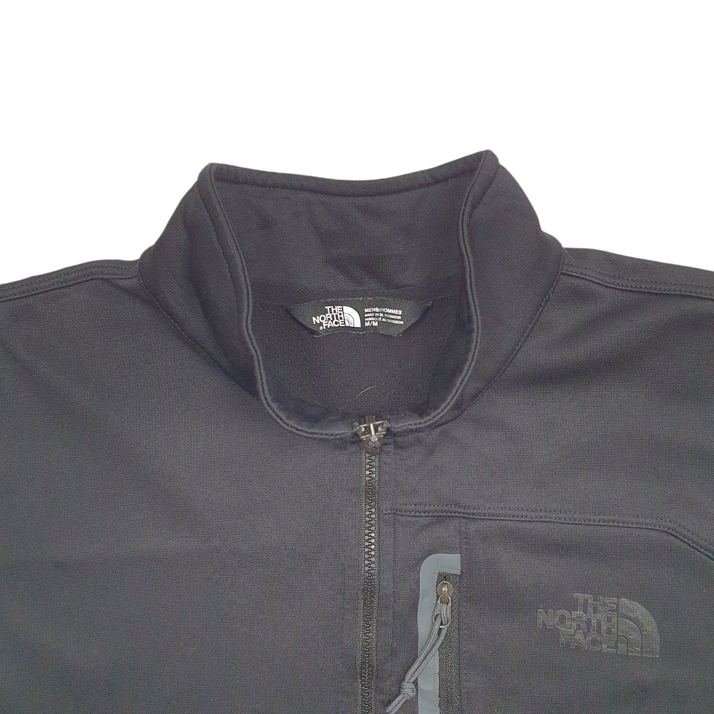 Mens Black The North Face  Quarter Zip Jumper