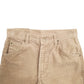 Mens Beige Lee Made In USA Vintage 90's Corduroy Trousers