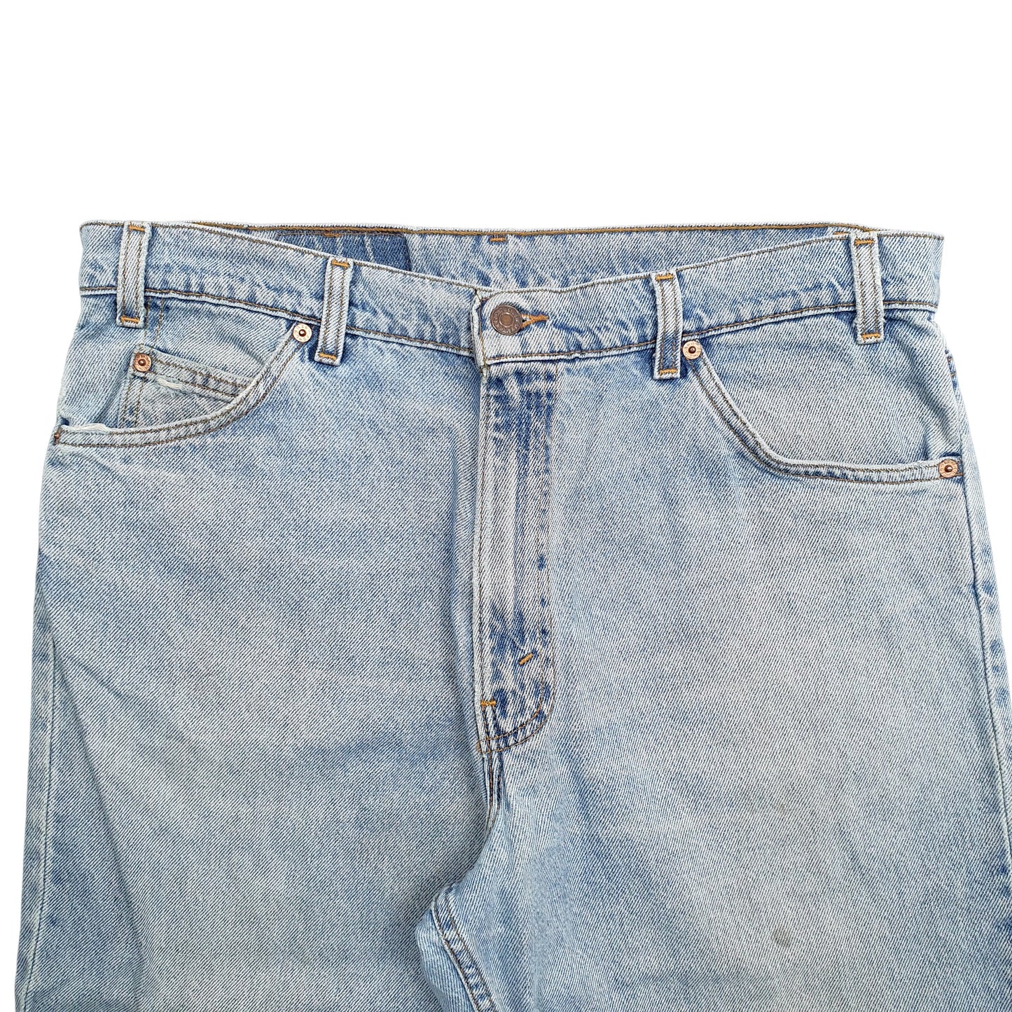 Mens Blue Levis Made In USA Vintage 90's Casual JeansW36 L29