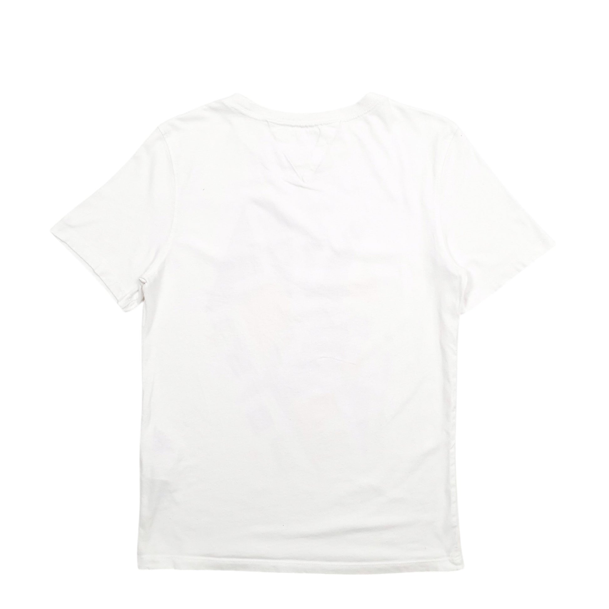 Womens White Tommy Hilfiger Spellout Short Sleeve T Shirt