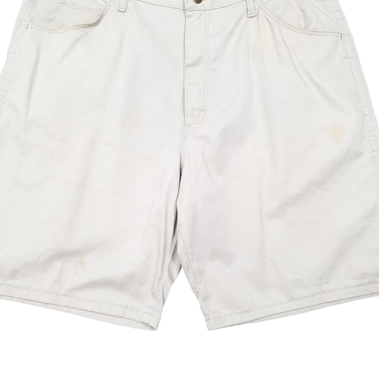 Mens Tan Wrangler Denim Jeans Jorts Chino Shorts