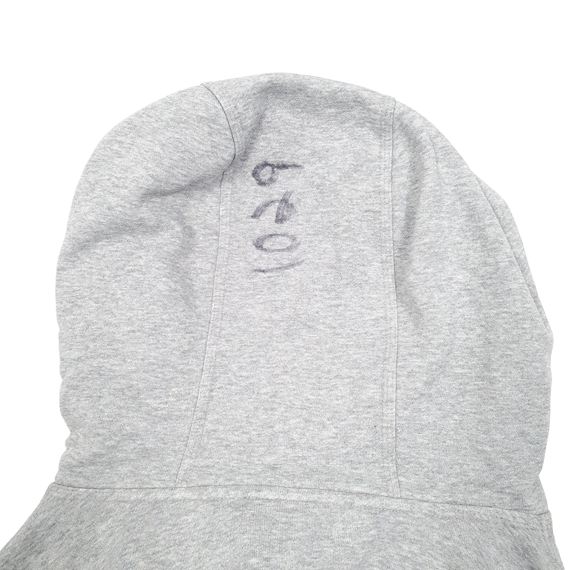 Mens Grey Nike Vintage Y2k Dowling Catholic American Football School Hoodie Jumper