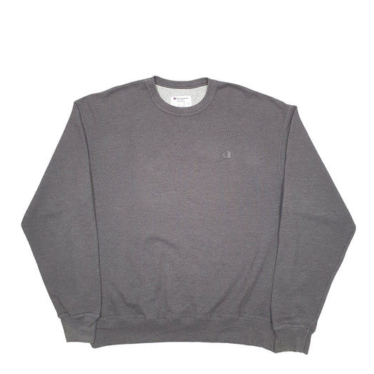 Mens Grey Champion  Crewneck Jumper