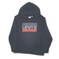 Mens Black Levis  Hoodie Jumper