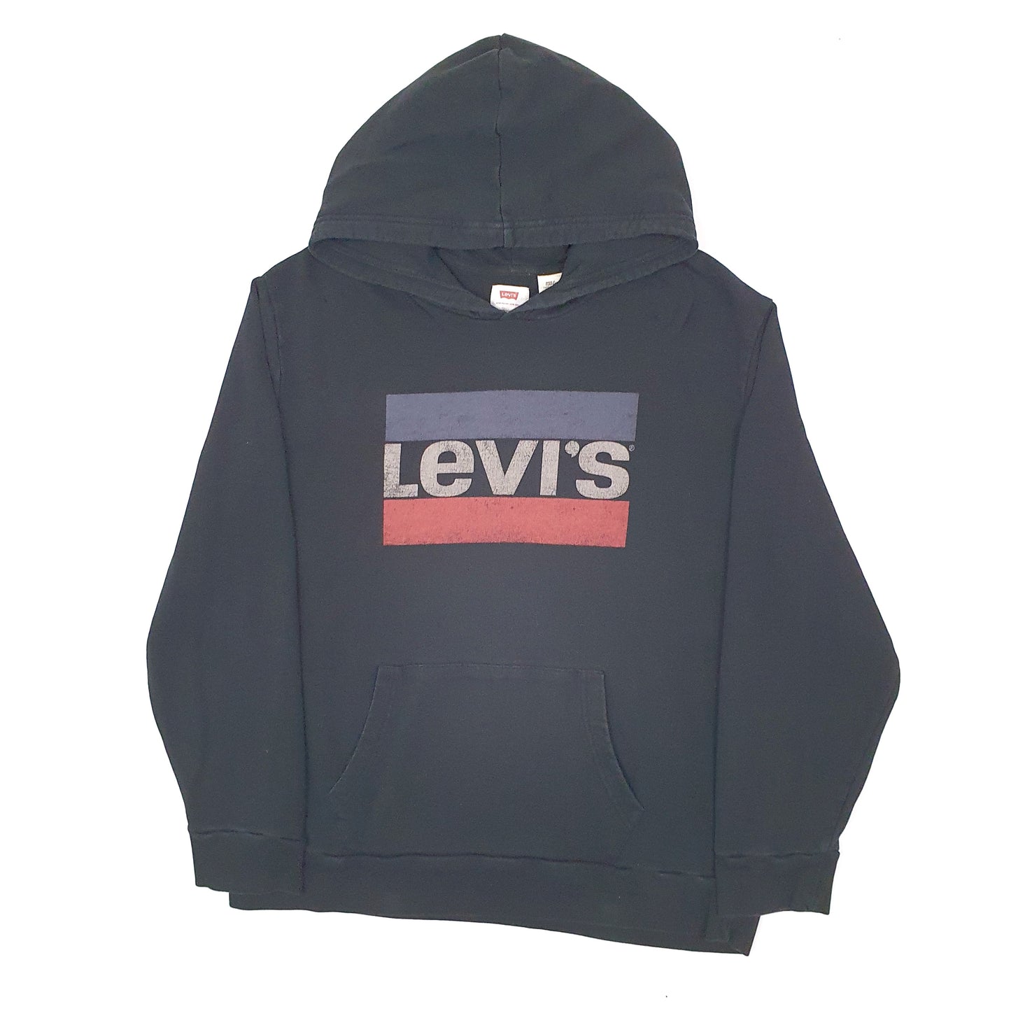 Mens Black Levis  Hoodie Jumper