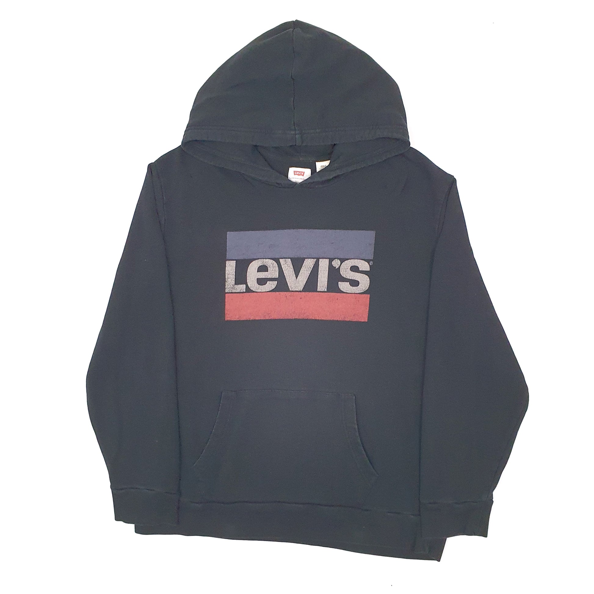 Mens Black Levis  Hoodie Jumper