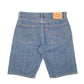 Mens Blue Levis Denim Jeans Jorts 505 Denim Shorts