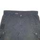 Mens Black Carhartt Workwear Cargo Shorts