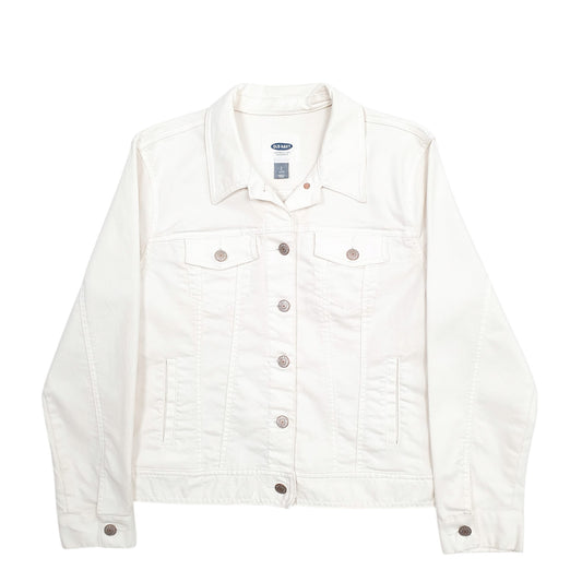 Womens Cream Old Navy  Full Zip Coat