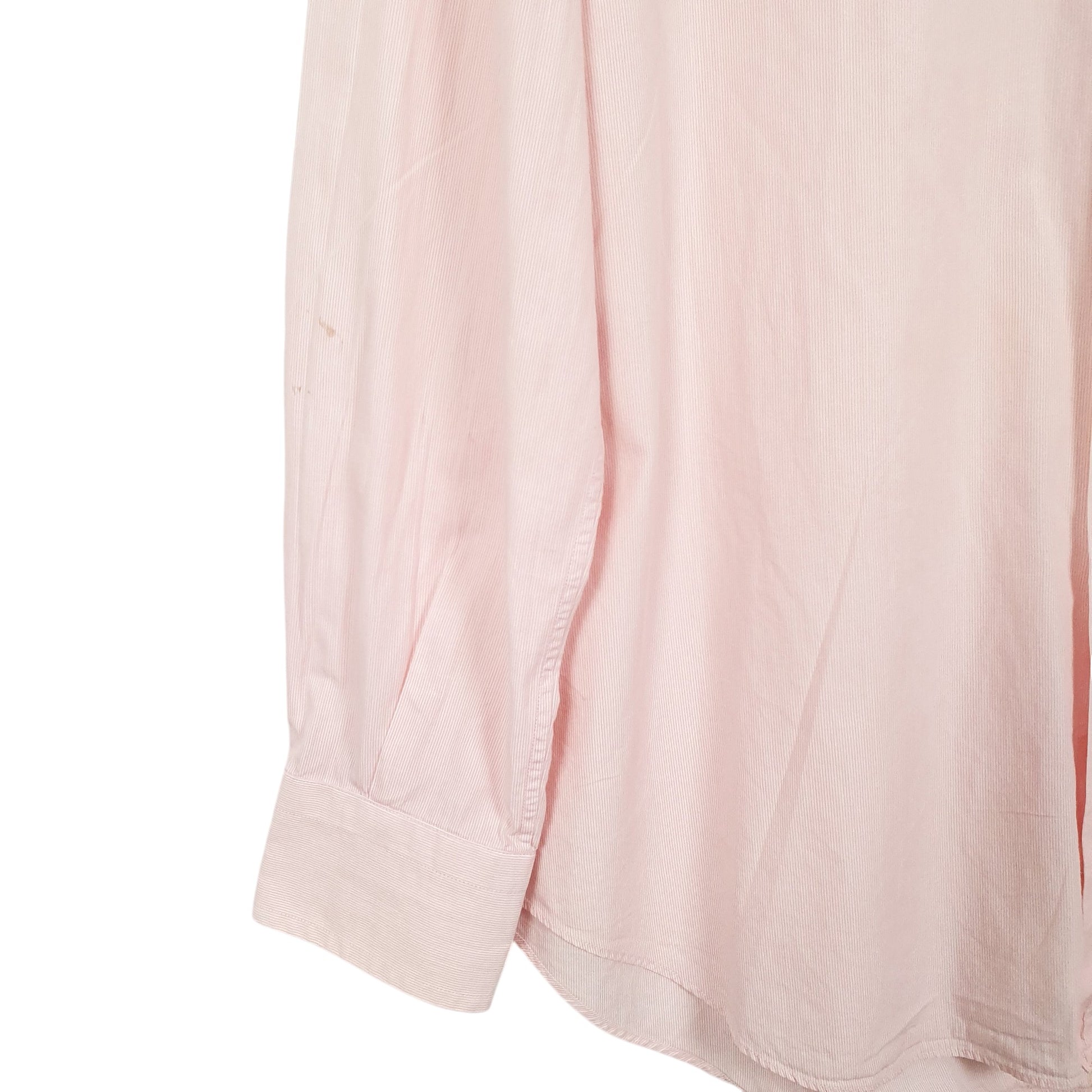 Mens Pink Burberry London Long Sleeve Shirt