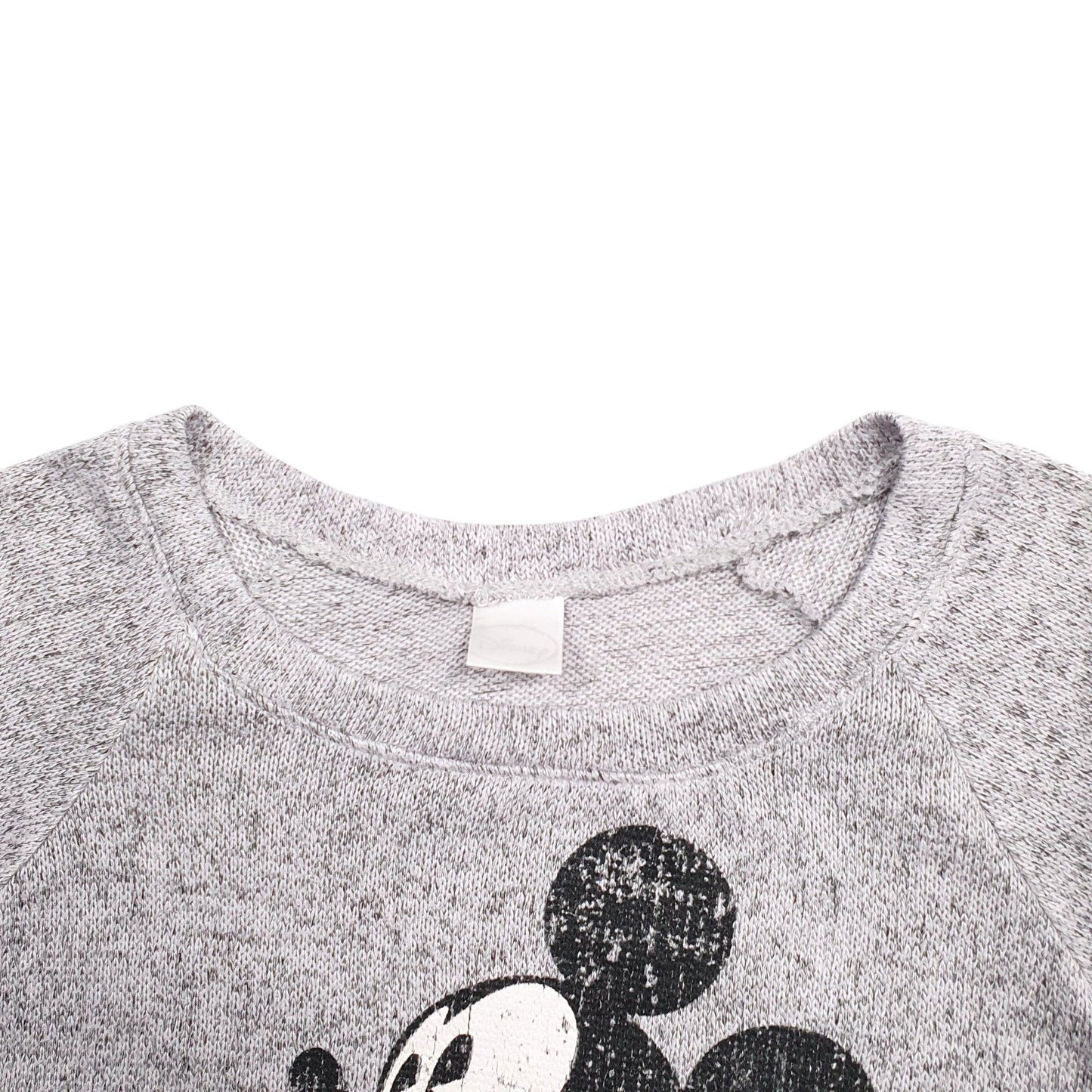 Womens Grey Disney Mickey Mouse Crewneck Jumper