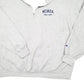 Mens Grey Champion Nevada Wolf Pack USA Quarter Zip Jumper