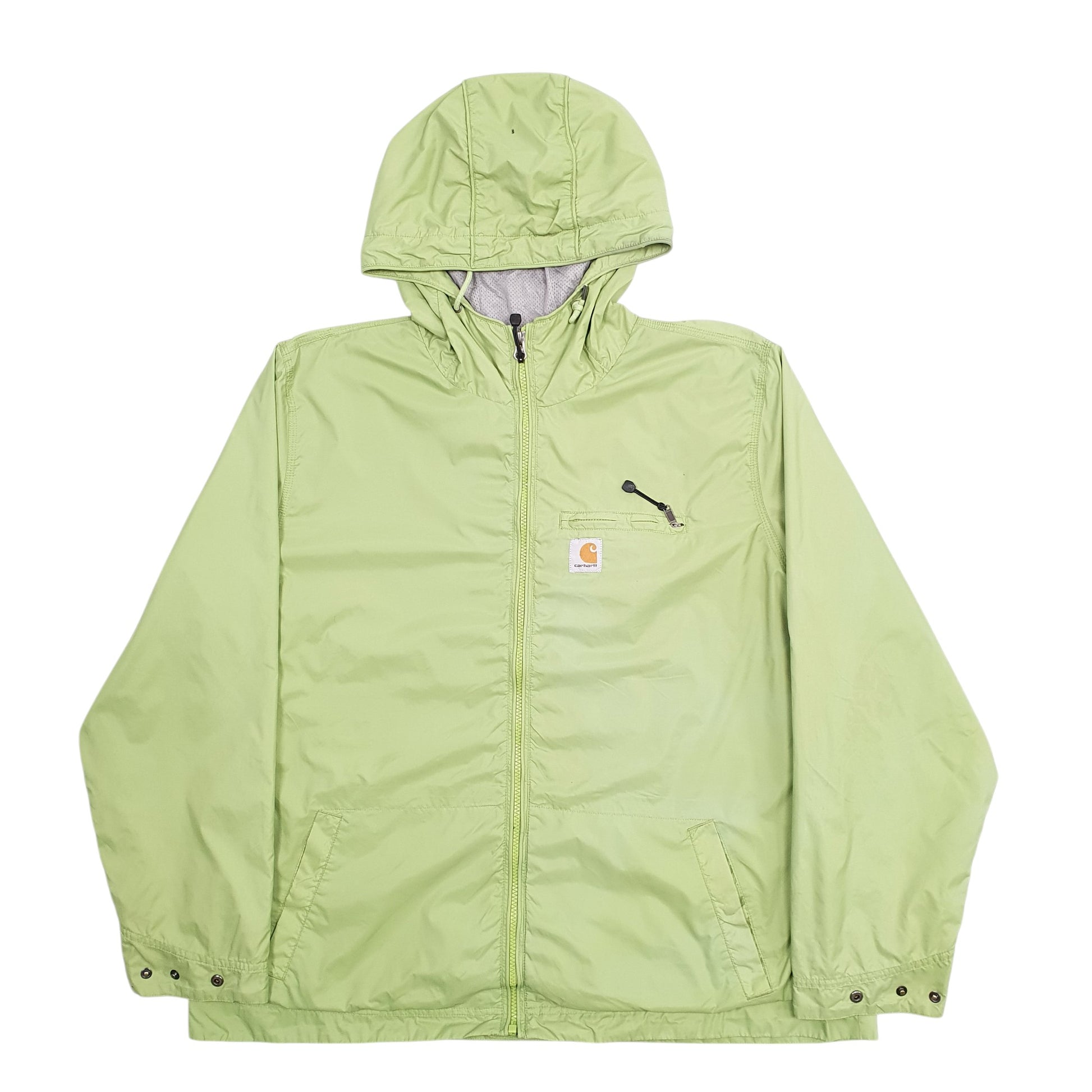 Mens Green Carhartt  Crewneck Coat
