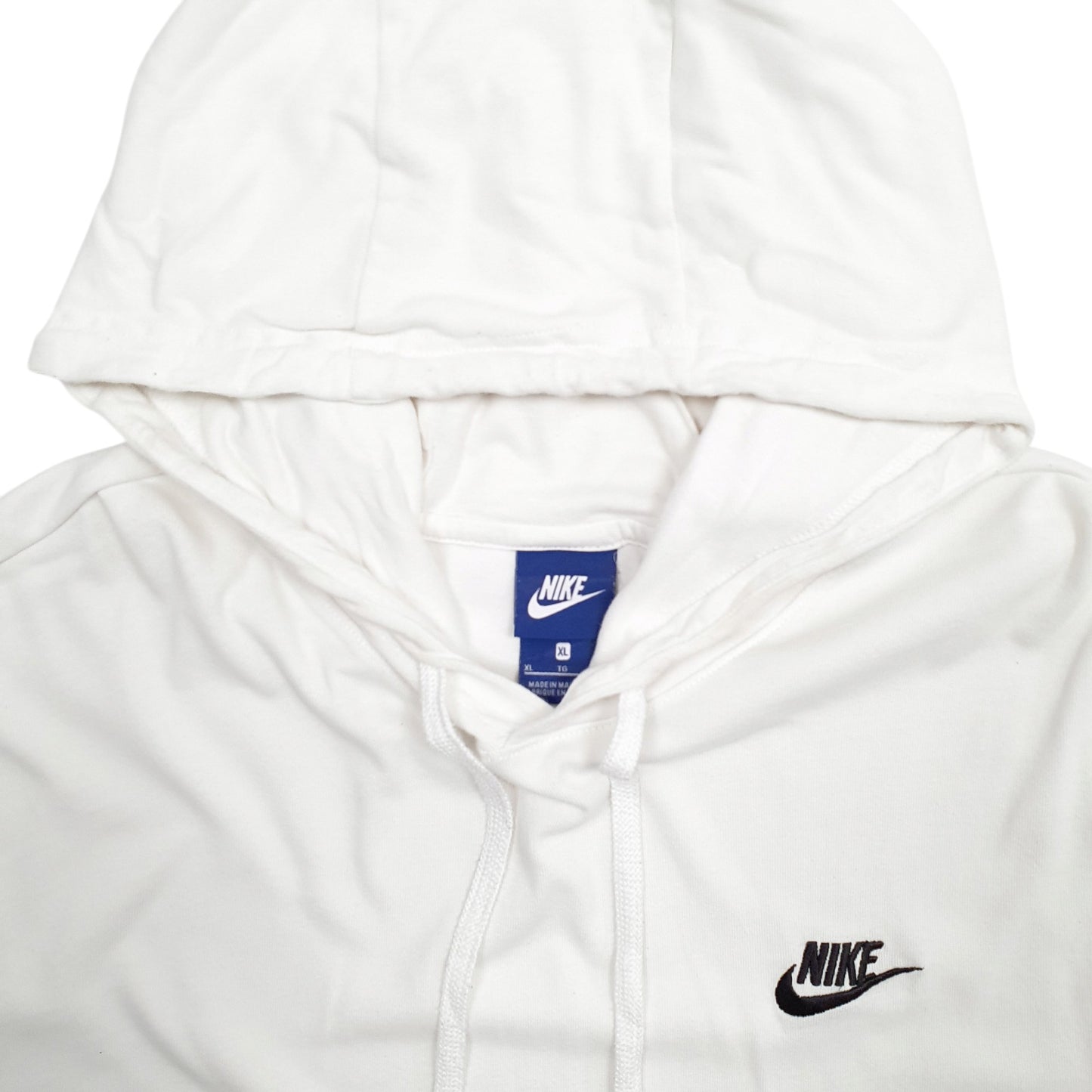 Mens White Nike  Hoodie Jumper