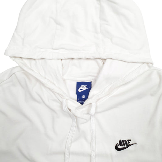 Mens White Nike  Hoodie Jumper