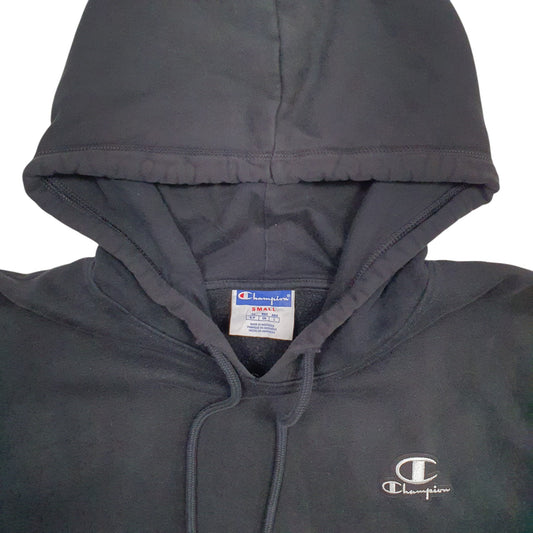 Mens Black Champion  Hoodie Jumper