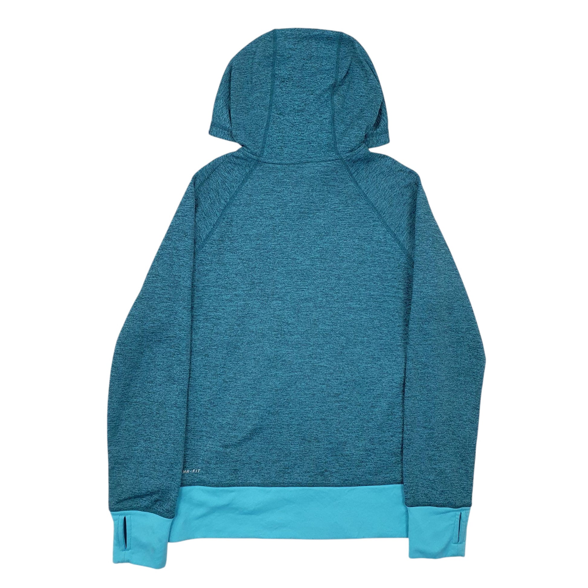 Mens Blue Nike Therma-Fit Hoodie Jumper