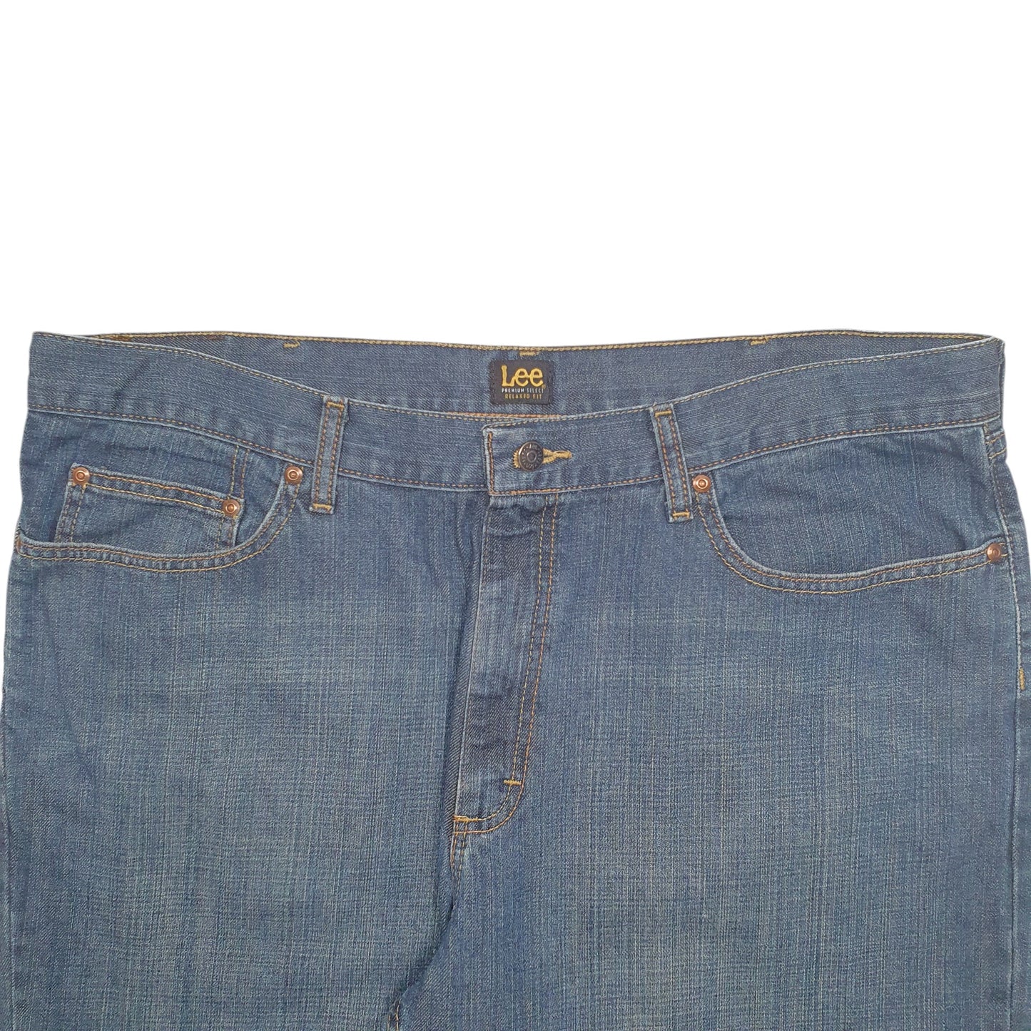 Mens Blue Lee Premium Select Relaxed JeansW40 L32