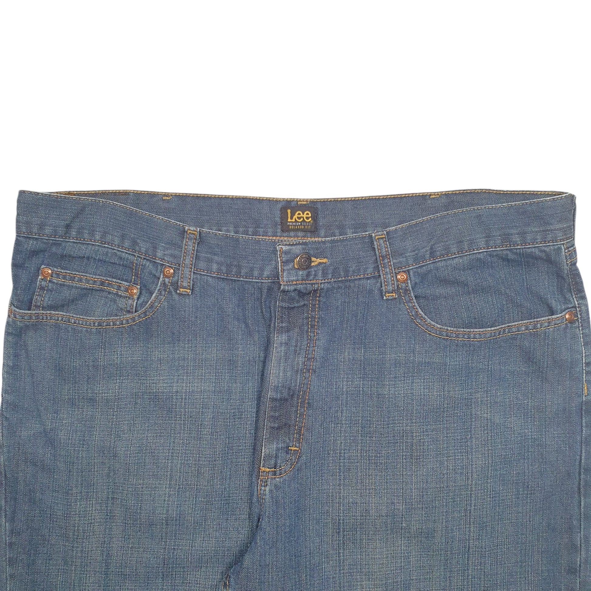 Mens Blue Lee Premium Select Relaxed JeansW40 L32