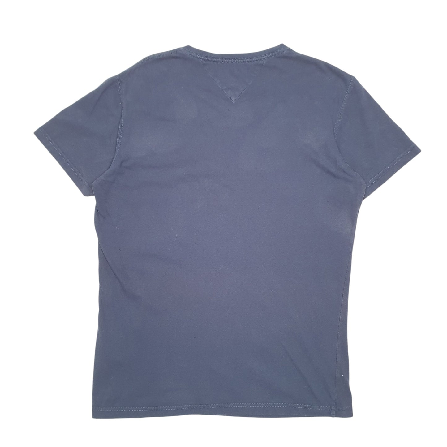 Mens Navy Tommy Hilfiger Denim USA Spellout Short Sleeve T Shirt