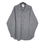 Mens Grey L.L.Bean Chamois Overshirt Shacket Long Sleeve Shirt