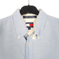 Mens Blue Tommy Hilfiger Vintage Crest Oxford Short Sleeve Shirt
