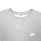 Mens Grey Nike  Crewneck Jumper