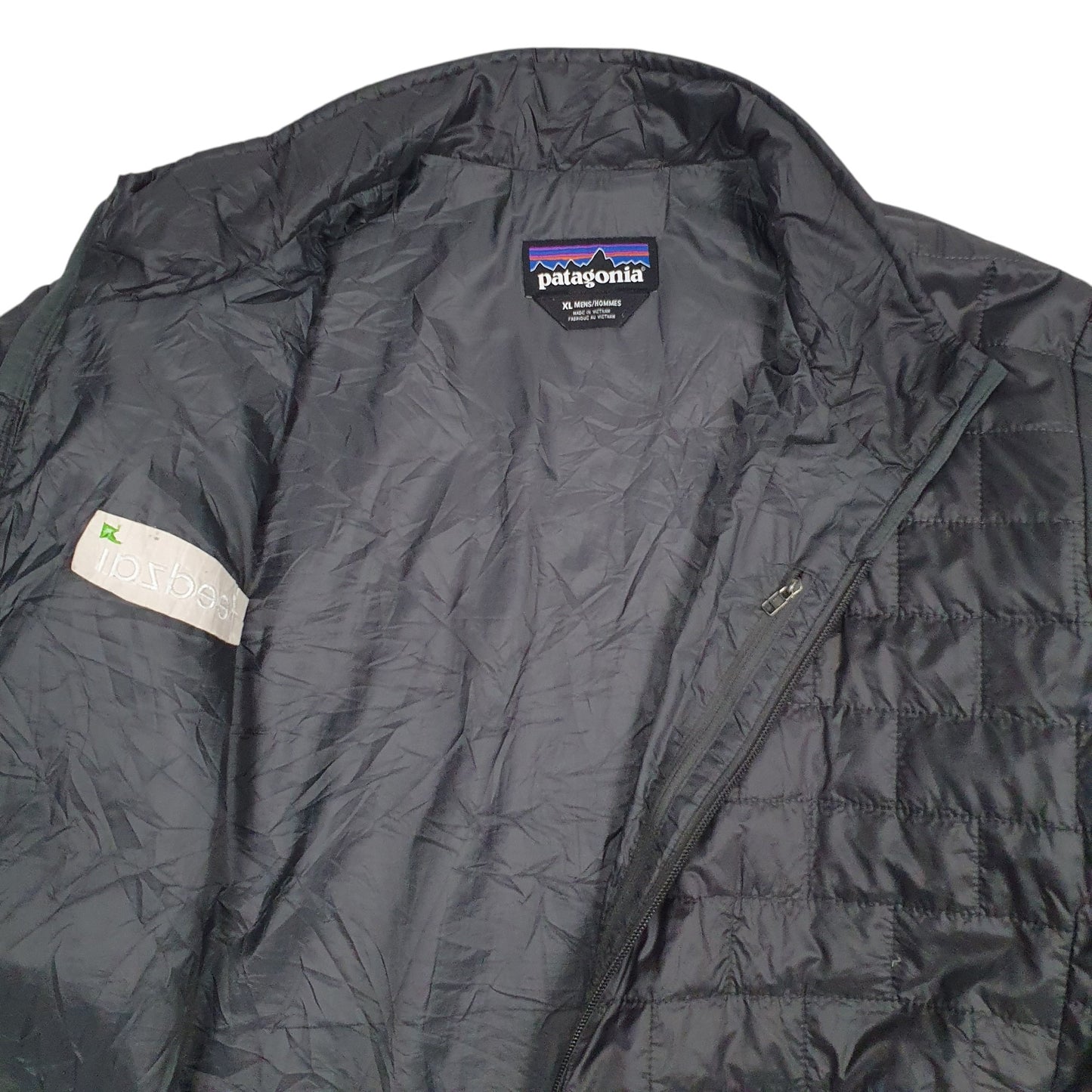 Mens Grey Patagonia Nano Puff  Coat