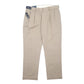 Mens Beige Polo Ralph Lauren Double Pleated Ethan Pants Chino Trousers