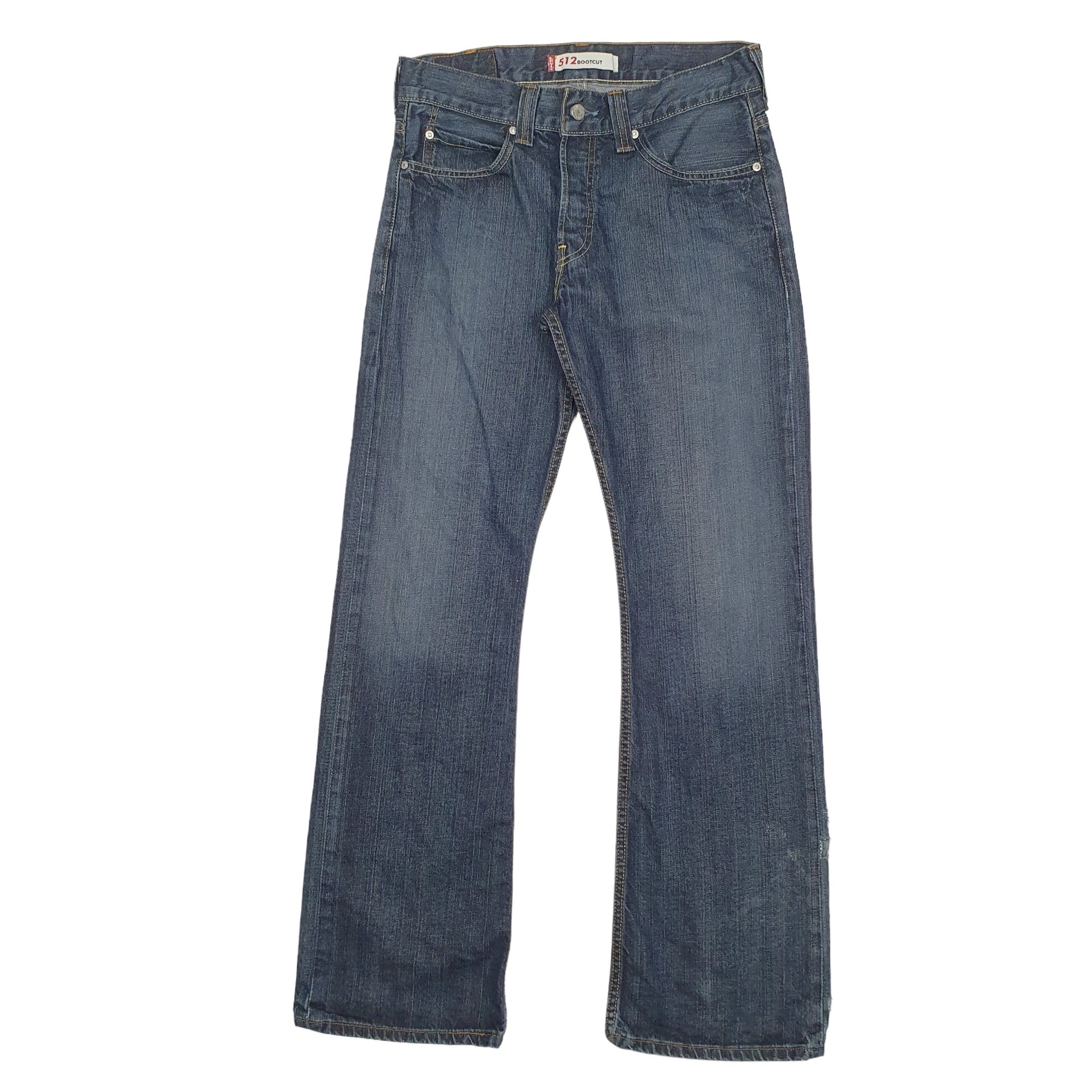 Mens Blue Levis Bootcut 512 JeansW32 L34