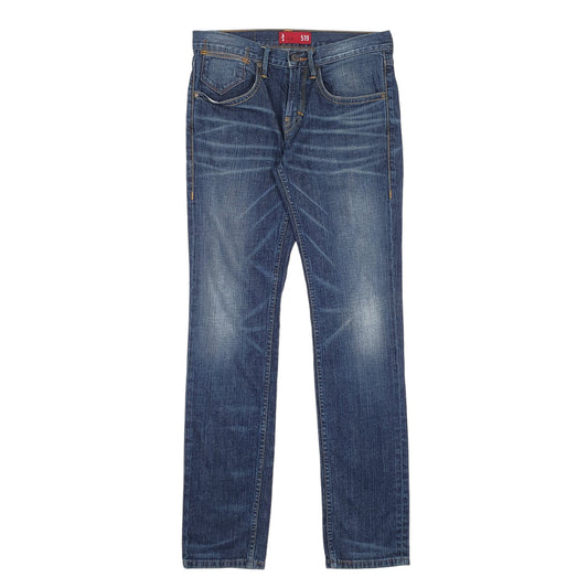 Mens Blue Levis Slim 519 JeansW32 L34