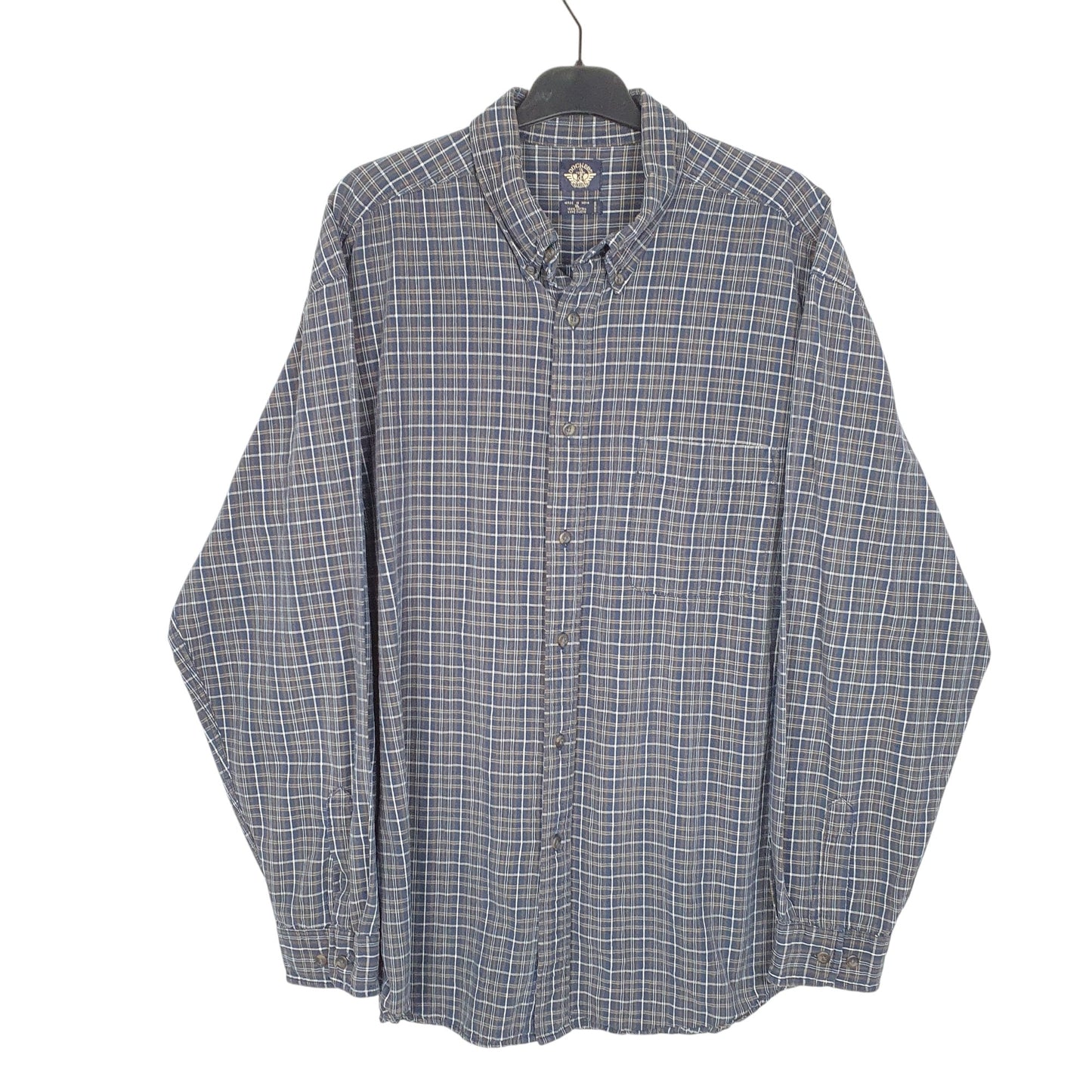 Mens Navy Dockers  Long Sleeve Shirt