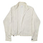 Womens Cream Adidas  Full Zip Jumper