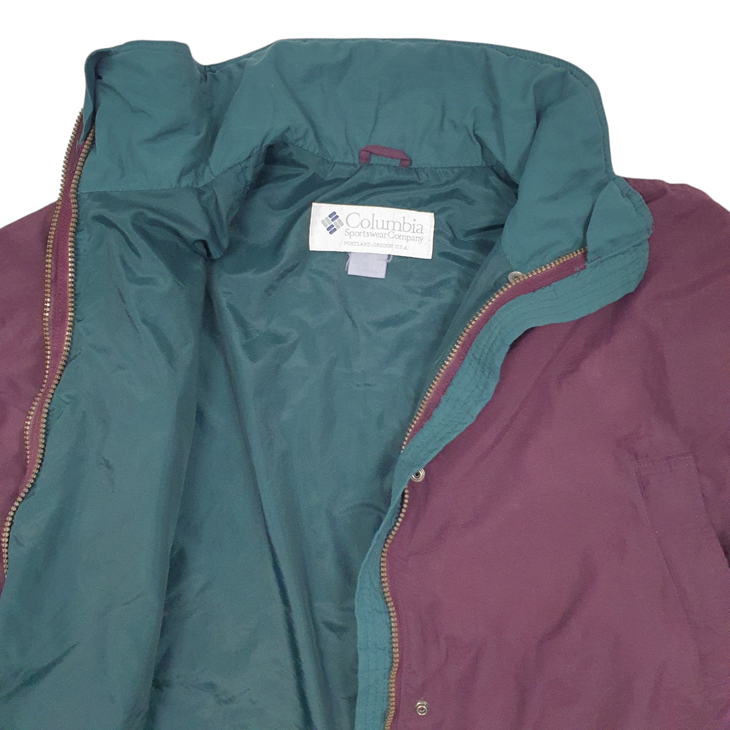 Mens Purple Columbia Sportswear Company   Coat