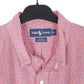 Mens Red Ralph Lauren Oxford Short Sleeve Shirt