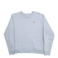 Womens Blue Fila  Crewneck Jumper