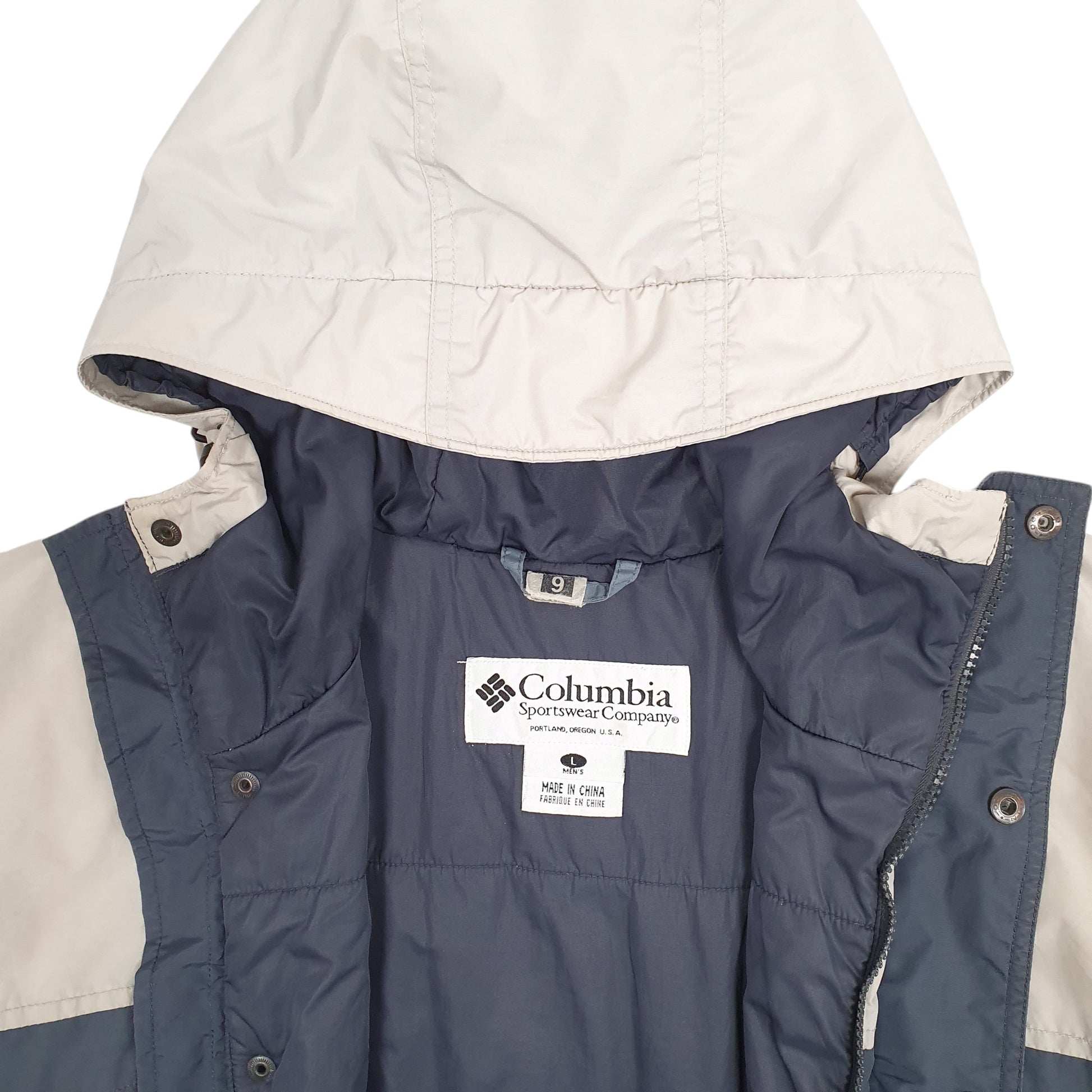 Mens Grey Columbia Sportswear   Coat