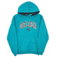 Mens Blue Champion Coastal Carolina Spellout Embroidered Hoodie Jumper