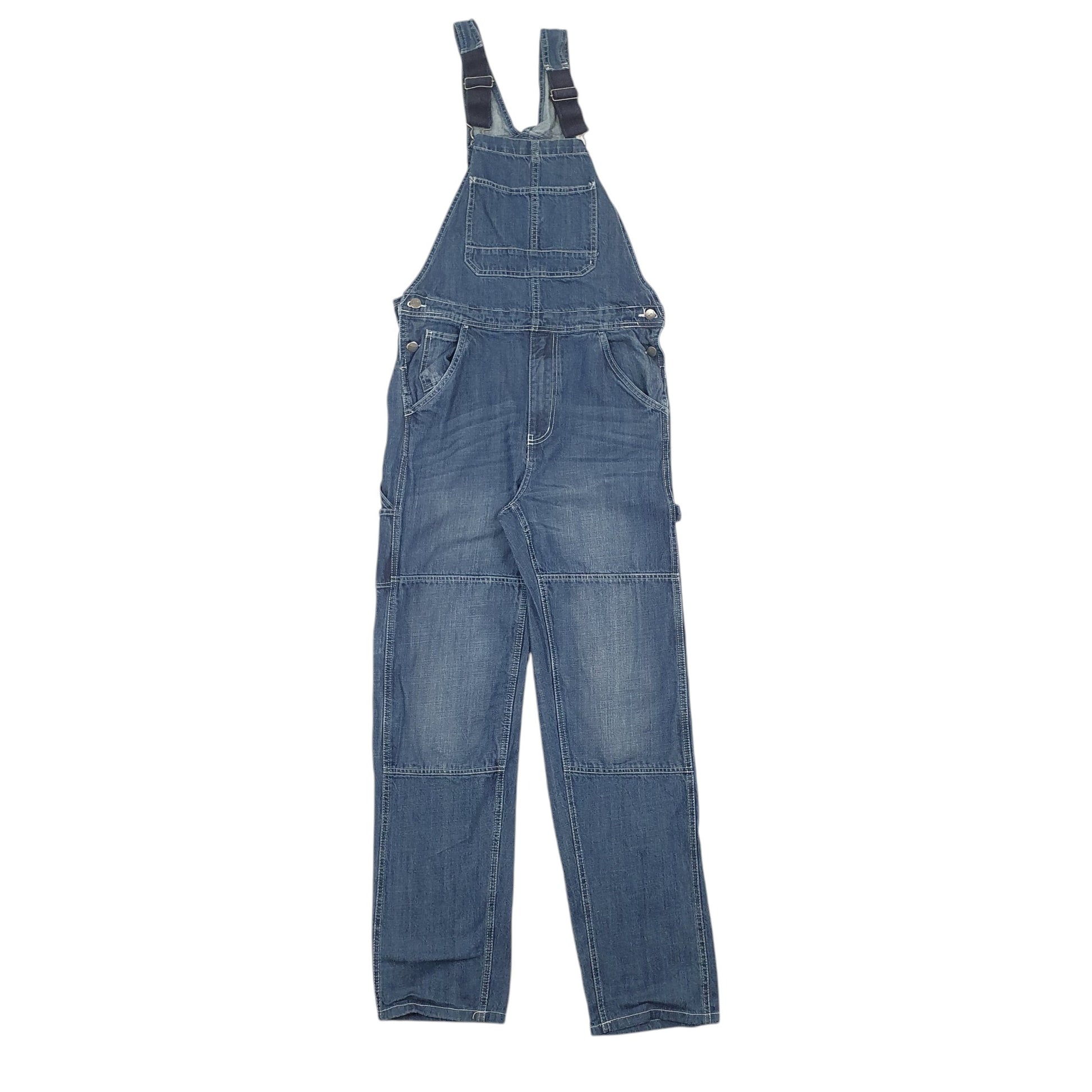 Mens Blue Unbranded  Dungaree Trousers