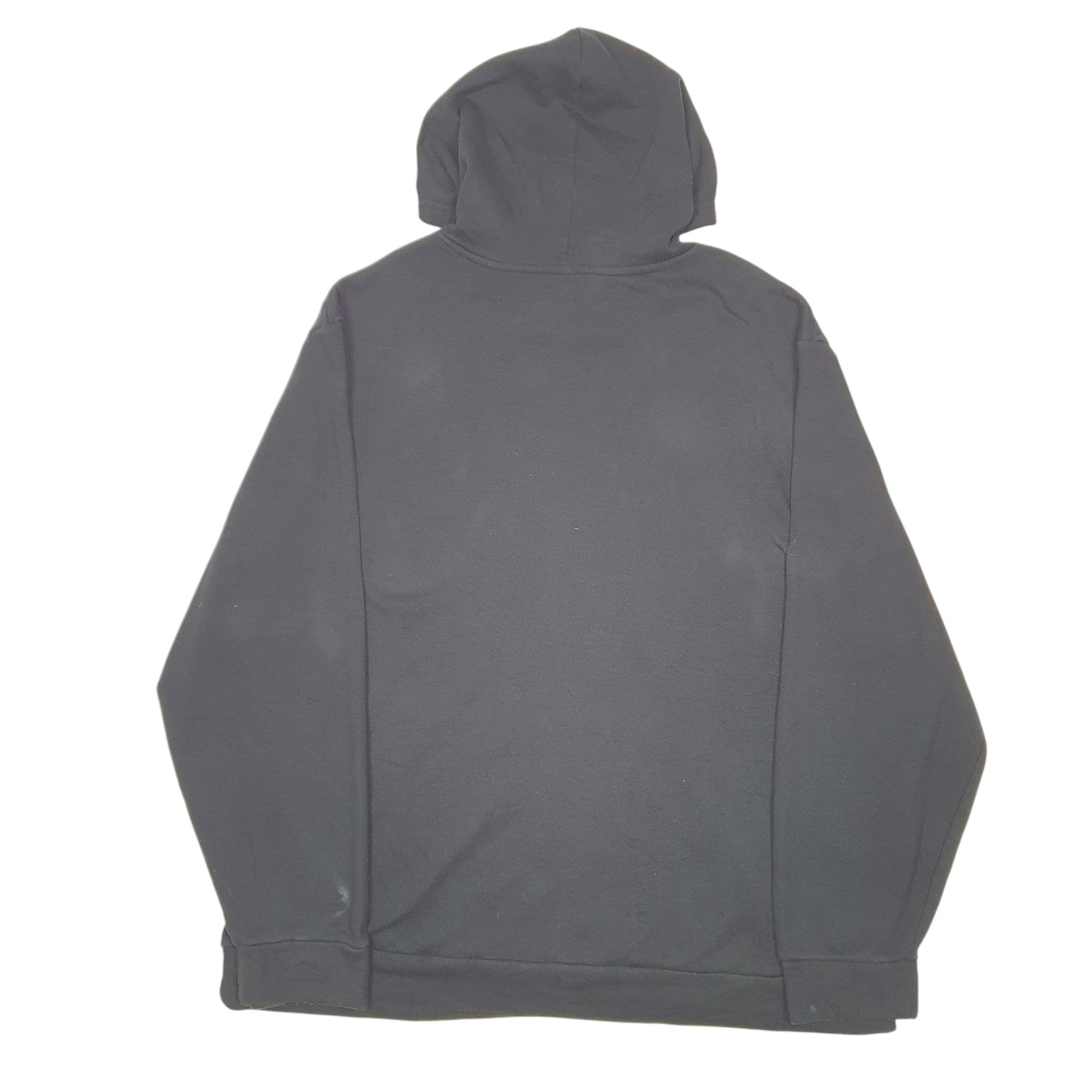 Mens Black Adidas Golf Spellout Hoodie Jumper