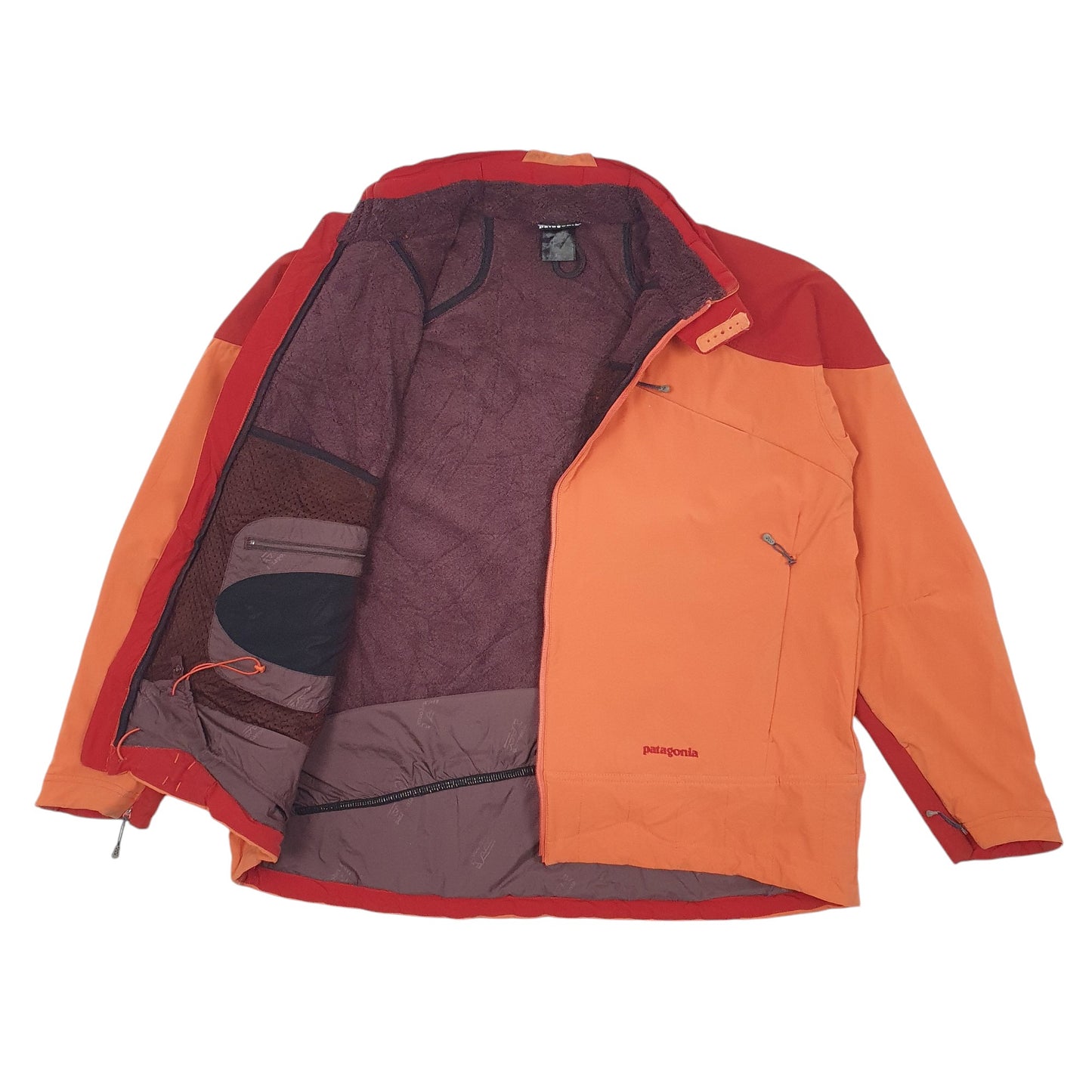 Mens Orange Patagonia   Coat